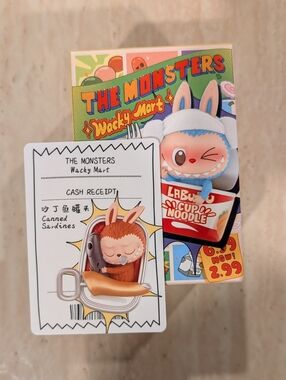 POP MART Labubu THE MONSTERS Wacky Mart Series - Canned Sardines